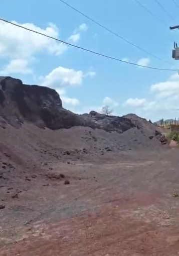 High Grade Iron Ore Stockpile